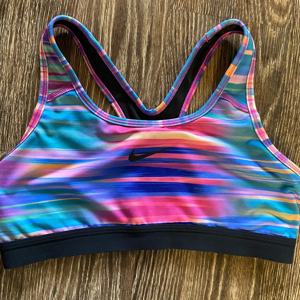 Beautiful Rainbow Nike Sport Bra